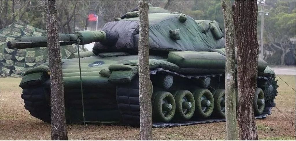 罗甸军用充气坦克